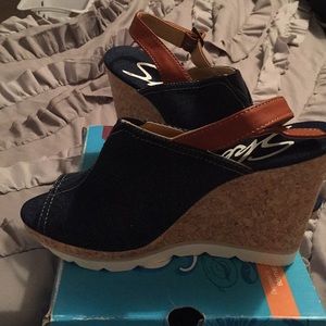 Sketchers Denim Shoes